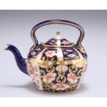 A ROYAL CROWN DERBY IMARI MINIATURE KETTLE