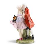 A ROYAL DOULTON FIGURE, "THE PERFECT PAIR"