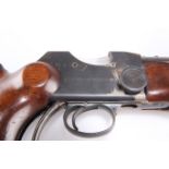 A DEACTIVATED BSA MARTINI ACTION .22 CAL TARGET RIFLE