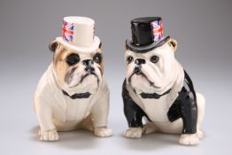 A ROYAL DOULTON MODEL, "THE BRITISH BULLDOG"