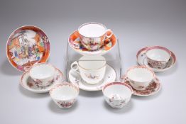 A COLLECTION OF 18TH CENTURY AND LATER PORCELAIN