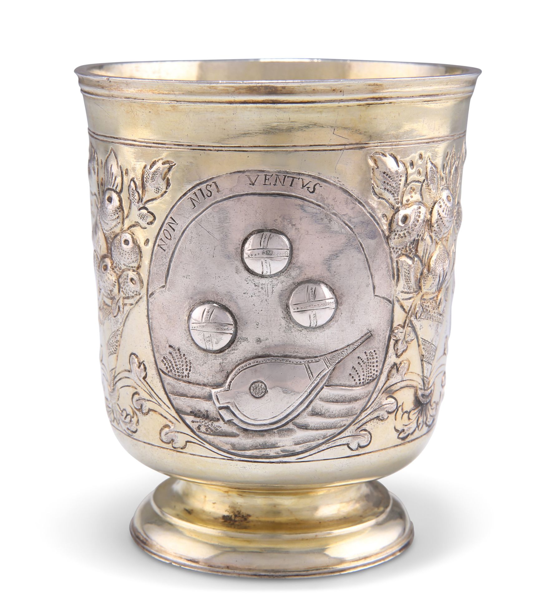 A LARGE 18TH RUSSIAN SILVER BEAKER CUP - Image 3 of 5