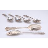 A SET OF SIX CONTINENTAL SPOONS