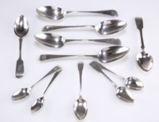 ASSORTED SILVER SPOONS