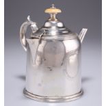 AN EARLY VICTORIAN SILVER-PLATED ARGYLL