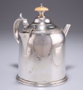 AN EARLY VICTORIAN SILVER-PLATED ARGYLL