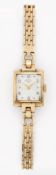 A LADY'S GIRARD PERREGAUX BRACELET WATCH