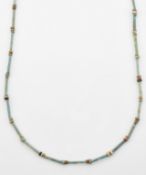 A NECKLACE OF RESTRUNG EGYPTIAN FAIENCE BEADS, LATE PERIOD CIRCA 600-400 B.C.