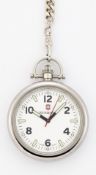 A VICTORINOX OPEN FACED POCKET WATCH