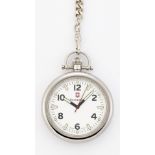 A VICTORINOX OPEN FACED POCKET WATCH