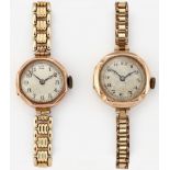TWO LADY'S BRACELET WATCHES