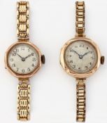 TWO LADY'S BRACELET WATCHES