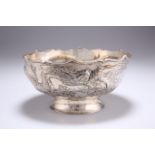 A CHINESE SILVER BOWL