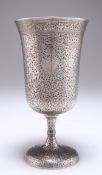 A 19TH CENTURY PERSIAN SILVER GOBLET