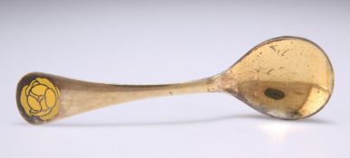 A DANISH STERLING SILVER-GILT SPOON