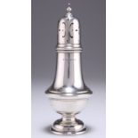 A GEORGE V SILVER CASTER