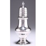 A VICTORIAN SILVER SUGAR CASTER