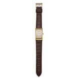 A GENTS MICHEL HERBELIN STRAP WATCH