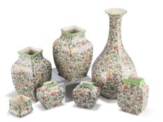 A COLLECTION OF ROYAL DOULTON PERSIAN PATTERN POTTERY