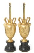FERDINAND BARBEDIENNE (FRENCH, 1810-1892), A PAIR OF BRONZE VASES