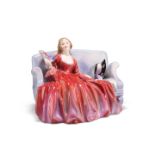 A ROYAL DOULTON CHINA FIGURE, "SWEET & TWENTY", HN12981