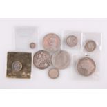 A COLLECTION OF GEORGE IV AND LATER COINS