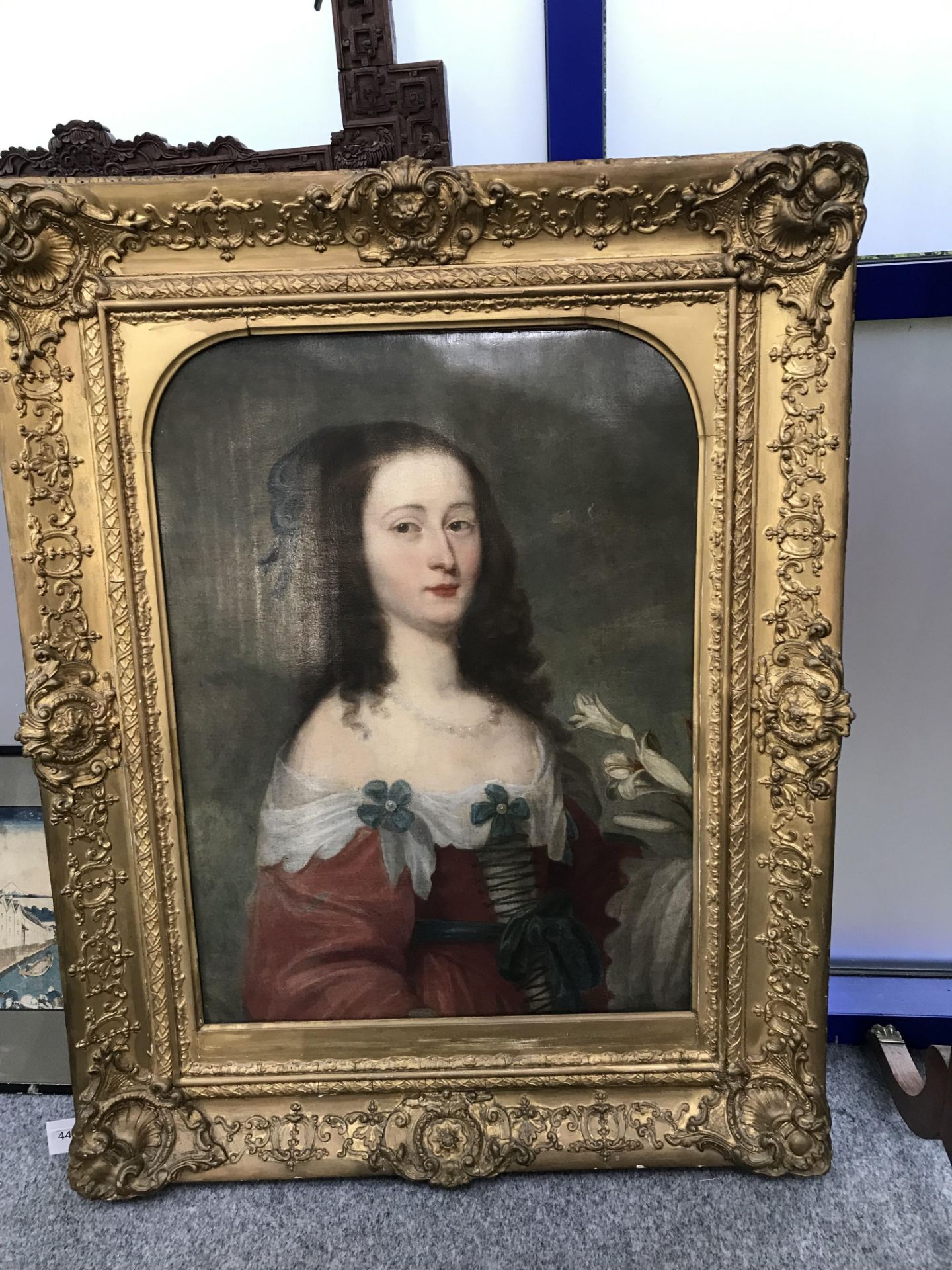 BRITISH SCHOOL (18TH/19TH CENTURY), PORTRAIT OF A LADY - Bild 7 aus 8