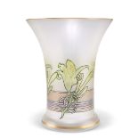 JARMILA MUCHA PLOCKOVÁ FOR AJETO, A LIMITED EDITION 'LILY' GLASS VASE