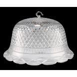 A CUT-GLASS LIGHTSHADE, FIRST HALF OF 20TH CENTURY