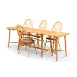 A VINTAGE ERCOL DINING SUITE