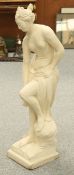 A COMPOSITION STATUARY FIGURE