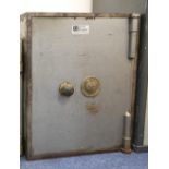 A CHATWOOD IRON JEWELLERY SAFE