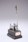 AN EDWARD VIII SILVER DOG TROPHY