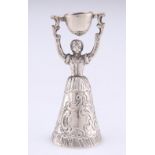 A DUTCH SILVER MINIATURE WAGER CUP