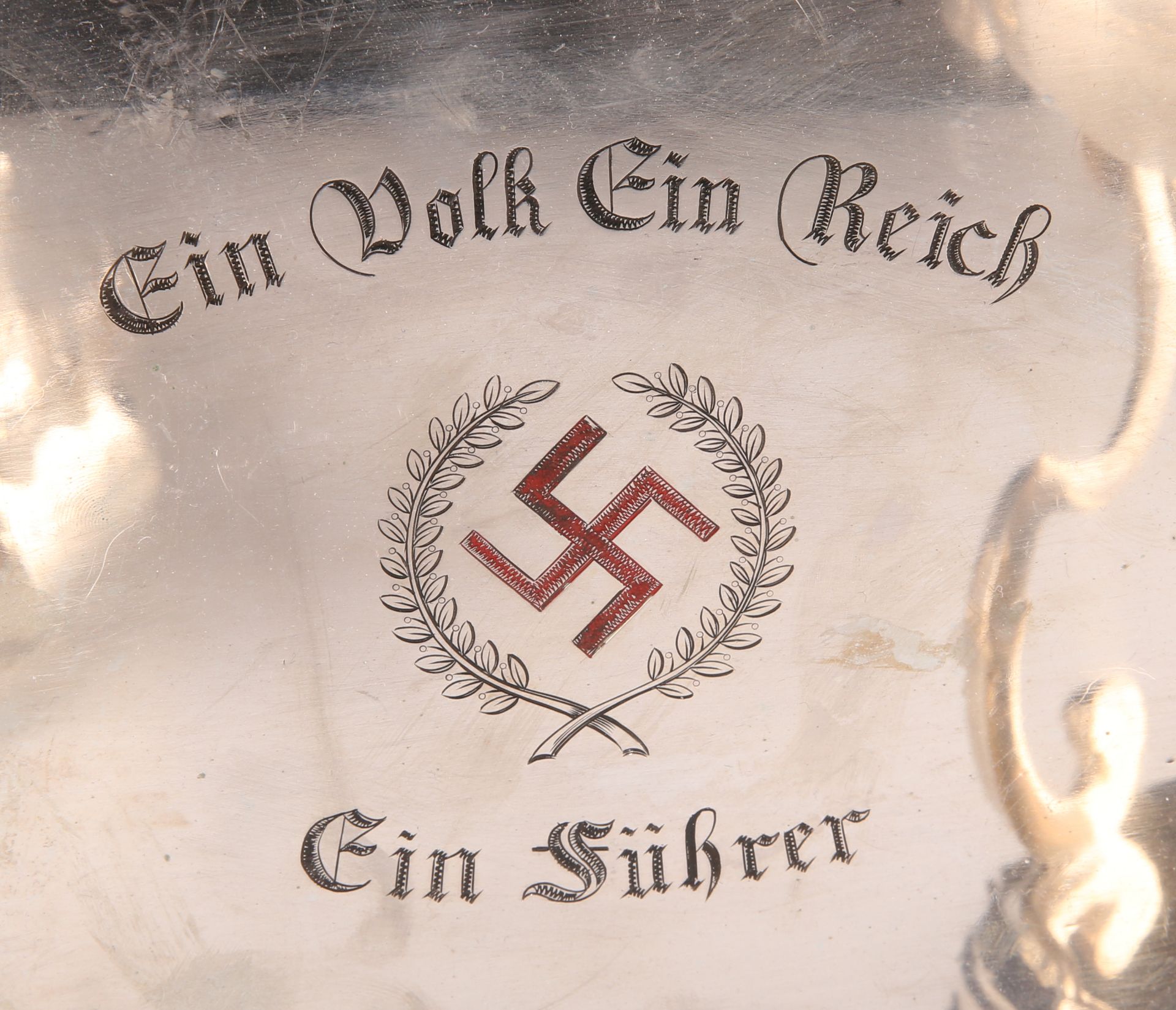 A GERMAN THIRD REICH SILVER TEA SERVICE - Bild 3 aus 3