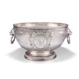 A WILLIAM III SILVER MONTEITH