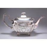 AN IRISH PROVINCIAL SILVER TEAPOT