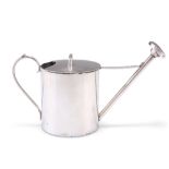 A GEORGE V SILVER MINIATURE WATERING CAN