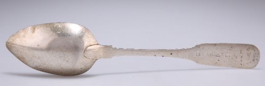 AN IRISH PROVINCIAL SILVER TABLESPOON