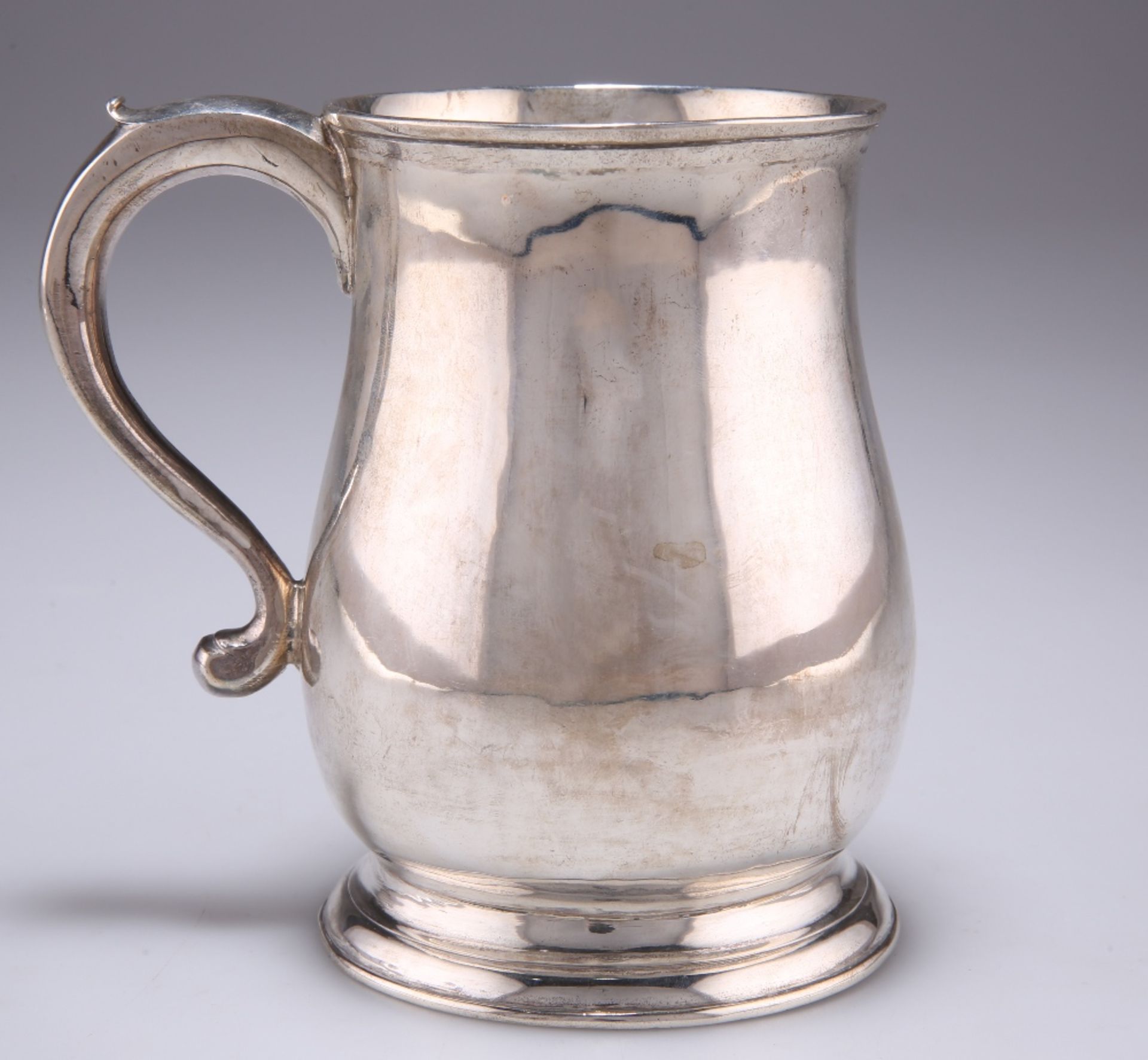 A GEORGE II SILVER MUG