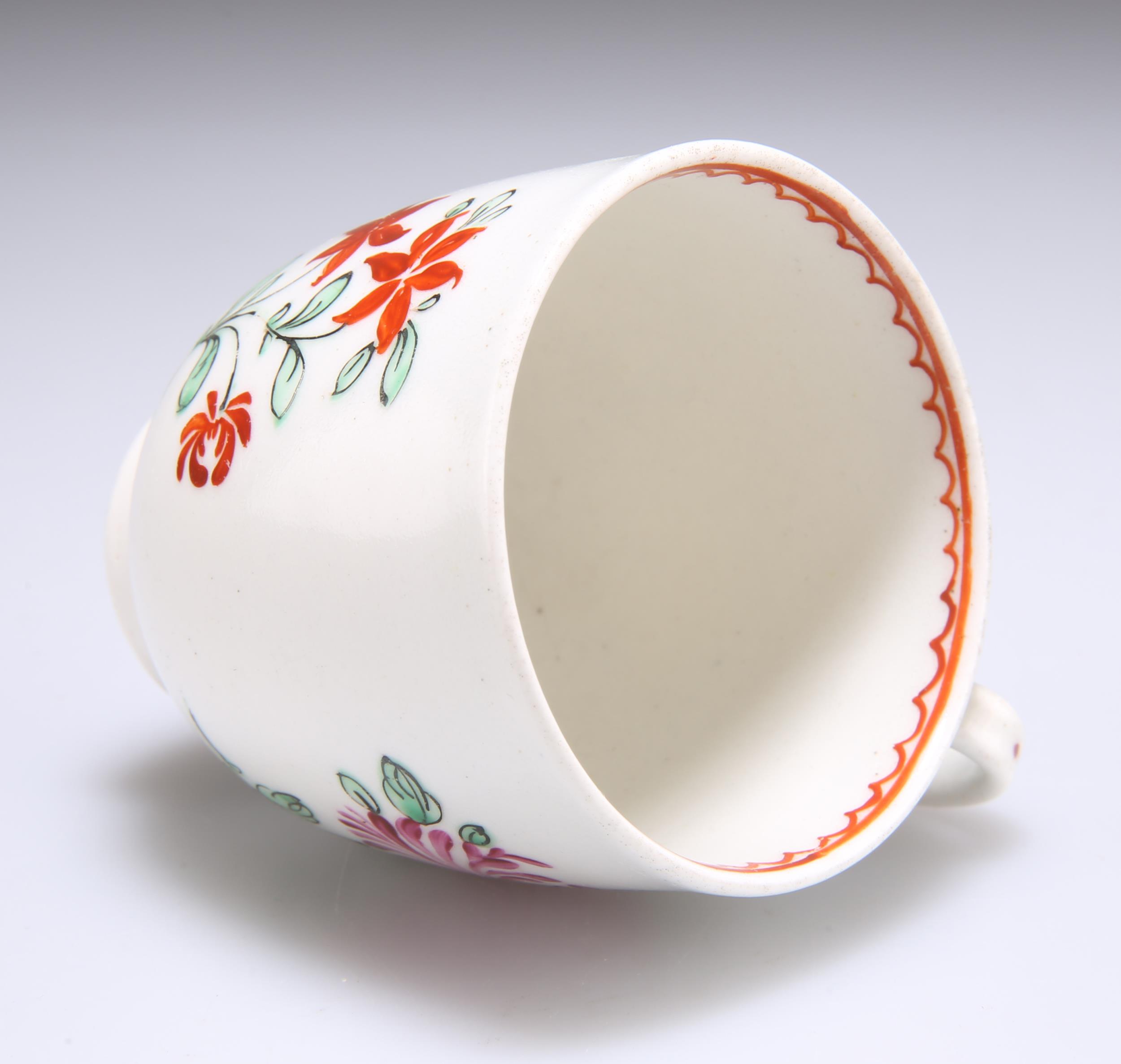 AN 18TH CENTURY WORCESTER SPIRAL FLUTED COFFEE CUP - Image 9 of 9