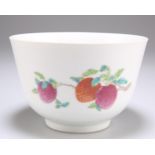 A CHINESE FAMILLE ROSE PORCELAIN BOWL