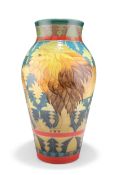 A LARGE DENNIS CHINA WORKS VASE BY SALLY TUFFIN