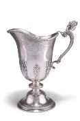 A FRENCH SILVER EWER