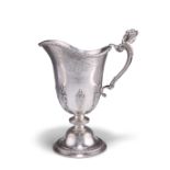 A FRENCH SILVER EWER