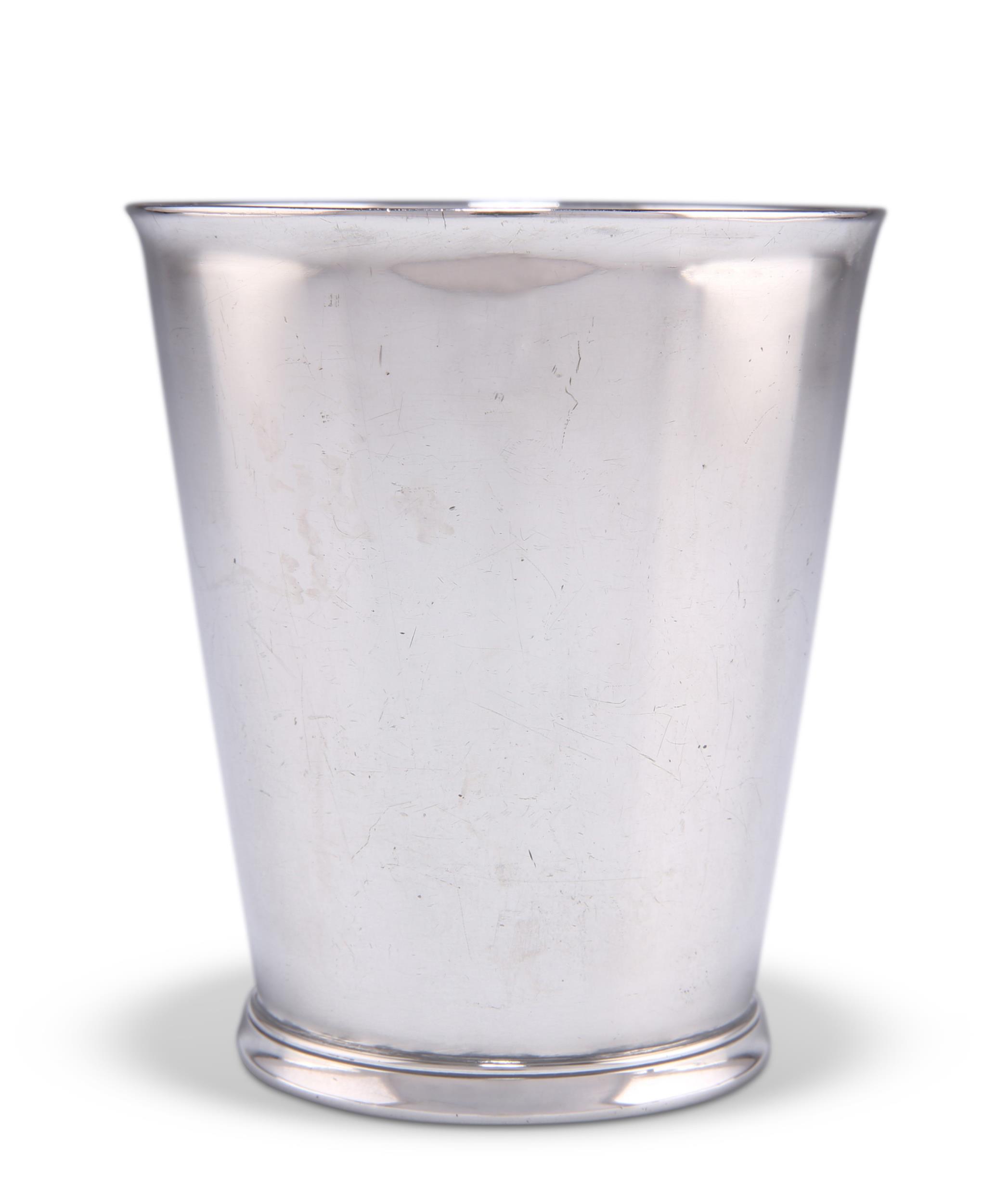 A GEORGE V SILVER BEAKER - Image 4 of 6