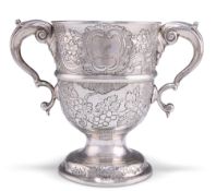 A GEORGE III IRISH SILVER CUP,