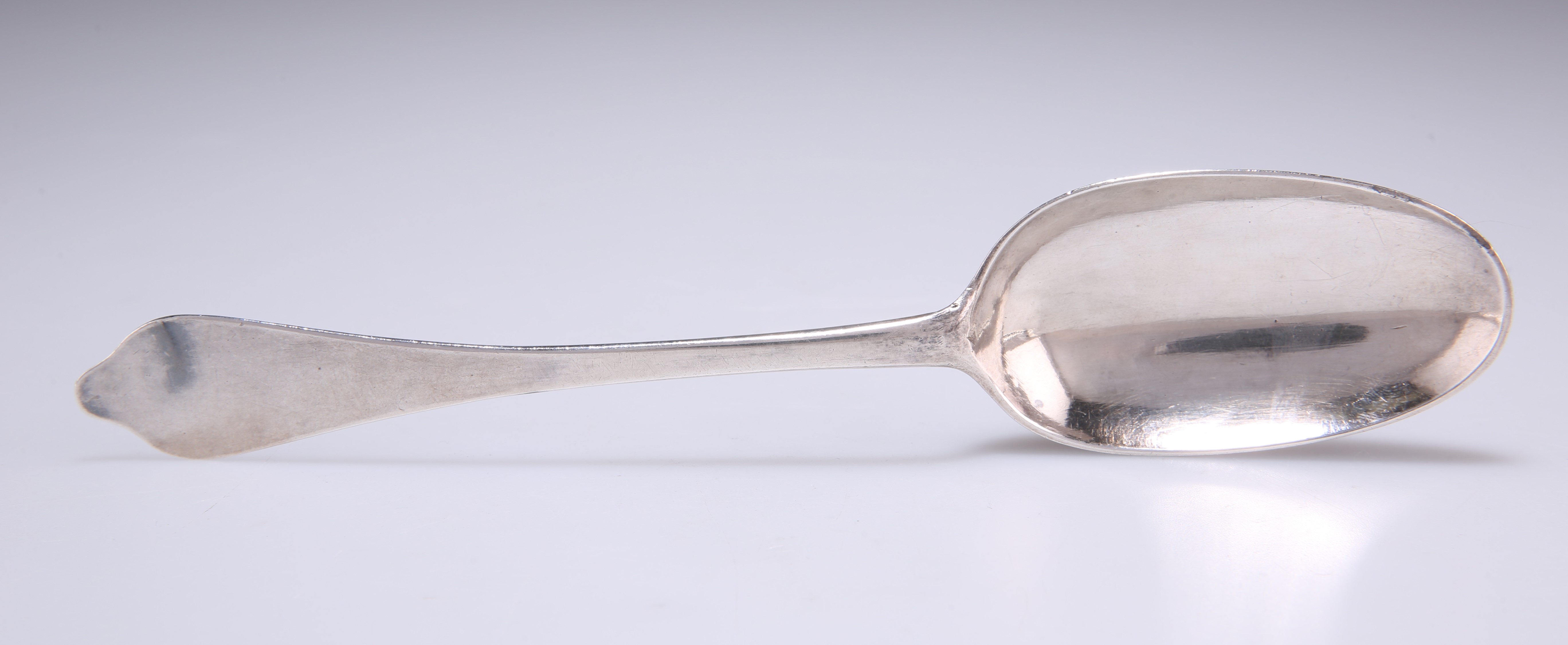 A QUEEN ANNE SILVER DOG-NOSE SPOON