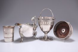 A GROUP OF SILVER-PLATE