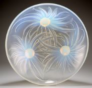 GEORGES BEAL FOR ETLING, FRANCE, AN ART DECO OPALESCENT GLASS, CIRCA 1930
